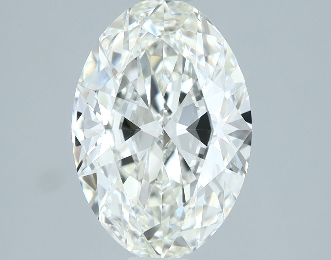 Diamante Naturale Taglio Ovale 1.53ct EX/EX H VVS1 - IGI - 9.62x6.59x3.76mm