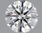 Diamante Naturale Taglio Brillante 0.4ct VG/VG/VG F VS1 - GIA - 4.73x4.7x2.88mm