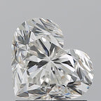 Diamante Naturale Taglio Cuore 1.5ct EX/EX H VVS2 - GIA - 6.59x7.71x4.93mm