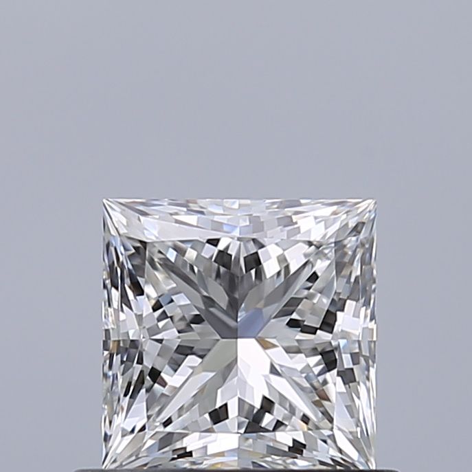 Diamante Naturale Taglio Princess 0.71ct EX/VG F VVS1 - GIA - 4.8x4.76x3.51mm