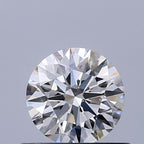 Diamante Naturale Taglio Brillante 0.53ct 3EX F VS2 - GIA - 5.19x5.23x3.22mm