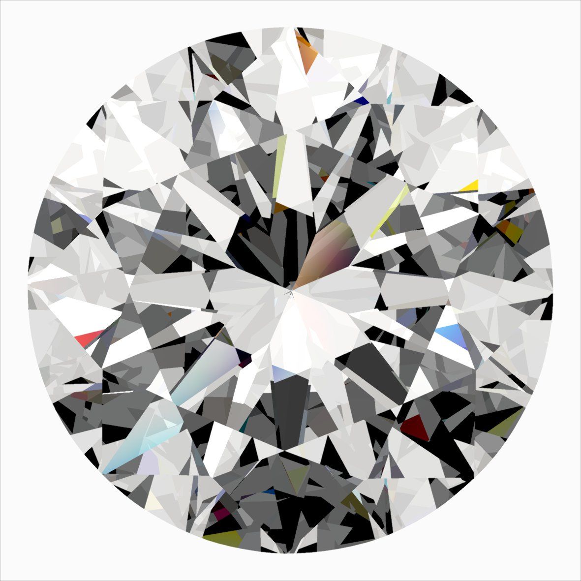 Diamante Naturale Taglio Brillante 0.31ct 3EX H IF - IGI - 4.36x4.39x2.69mm
