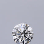 Diamante Taglio Brillante 0.18ct EX/VG/EX E VS1 - GIA - 3.63x3.65x2.26mm
