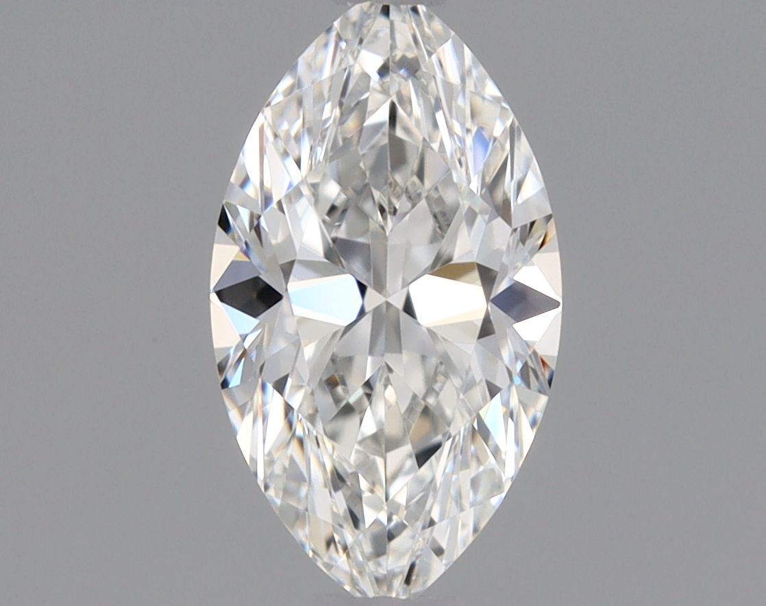 Diamante Naturale Taglio Marquise 0.35ct VG/VG F IF - GIA - 6.66x3.7x2.41mm
