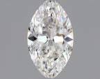Diamante Naturale Taglio Marquise 0.35ct VG/VG F IF - GIA - 6.66x3.7x2.41mm