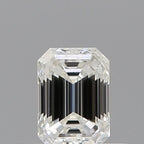 Diamante Naturale Taglio Smeraldo 0.35ct VG/VG H IF - GIA - 4.64x3.31x2.47mm
