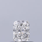Diamante Naturale Taglio Radiant 0.31ct EX/EX D VVS1 - GIA - 4.45x3.34x2.3mm