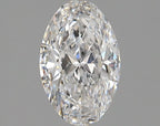 Diamante Naturale Taglio Ovale 1.3ct VG/EX E VS1 - GIA - 9.39x6.0x3.52mm