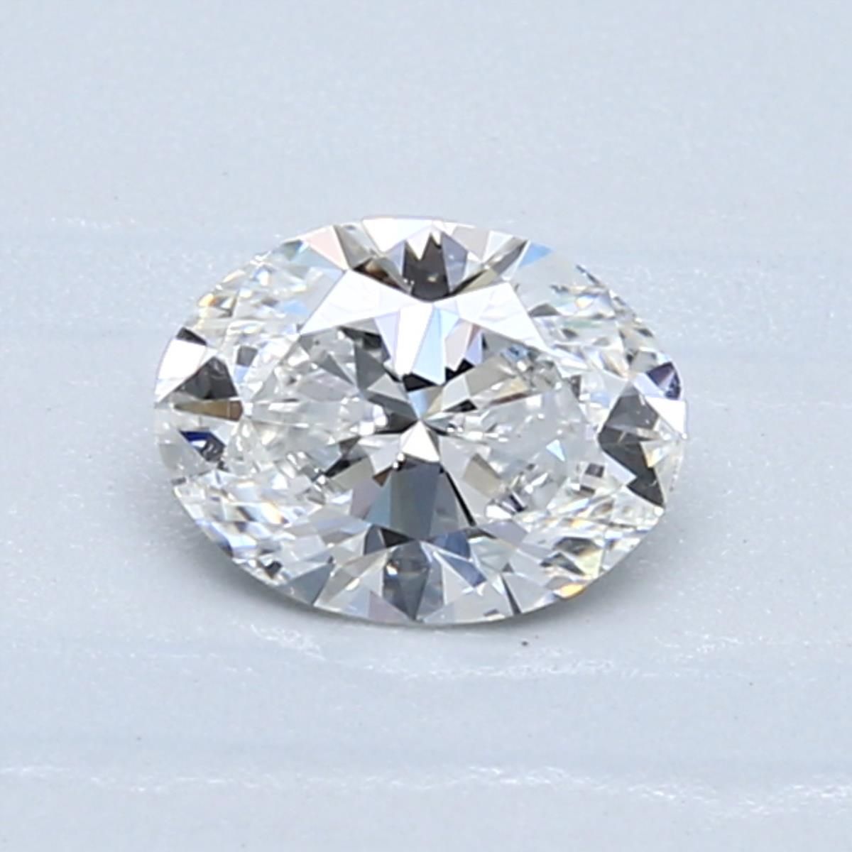 Diamante Naturale Taglio Ovale 0.71ct VG/EX E VS2 - GIA - 6.73x5.09x3.21mm