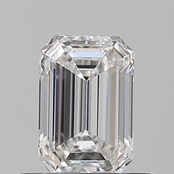 Diamante Naturale Taglio Smeraldo 0.57ct VG/EX H VVS1 - GIA - 5.9x3.95x2.51mm