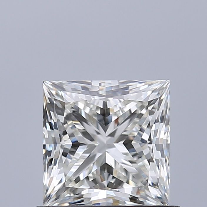 Diamante Naturale Taglio Princess 0.8ct EX/VG I VS2 - GIA - 4.93x4.9x3.67mm