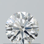 Diamante Naturale Taglio Brillante 0.5ct 3EX F VVS1 - IGI - 5.07x5.12x3.15mm