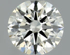 Diamante Naturale Taglio Brillante 0.54ct EX/VG/EX J IF - GIA - 5.27x5.25x3.19mm