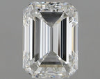 Diamante Naturale Taglio Smeraldo 1ct VG/EX F VS2 - IGI - 6.58x4.74x3.29mm