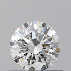 Diamante Naturale Taglio Brillante 0.52ct 3EX G VVS2 - GIA - 5.18x5.15x3.18mm