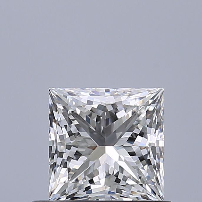 Diamante Naturale Taglio Princess 0.67ct EX/EX H VVS2 - GIA - 4.68x4.66x3.48mm