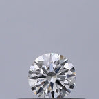 Diamante Naturale Taglio Brillante 0.18ct 3EX E VVS2 - GIA - 3.65x3.67x2.23mm