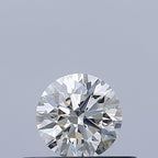 Diamante Naturale Taglio Brillante 0.33ct 3EX H VVS1 - IGI - 4.37x4.39x2.73mm