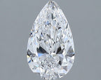 Diamante Naturale Taglio Goccia 1.2ct EX/VG D VVS1 - GIA - 9.78x5.71x3.46mm