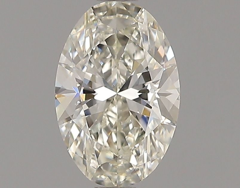 Diamante Naturale Taglio Ovale 0.5ct VG/EX J VS2 - GIA - 6.55x4.36x2.78mm