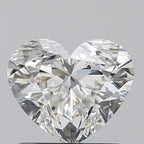 Diamante Naturale Taglio Cuore 0.9ct EX/EX F VS1 - GIA - 5.65x6.65x3.99mm