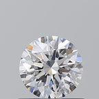 Diamante Naturale Taglio Brillante 0.65ct 3EX D IF - GIA - 5.54x5.51x3.46mm