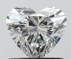 Diamante Naturale Taglio Cuore 0.71ct EX/EX H VVS2 - IGI - 5.46x6.14x3.69mm