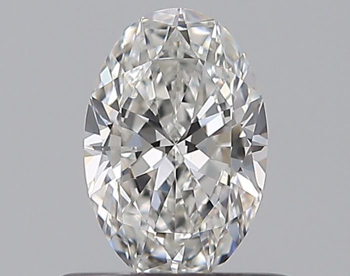 Diamante Naturale Taglio Ovale 0.6ct VG/EX G VVS2 - GIA - 6.64x4.81x2.99mm