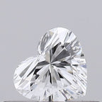 Diamante Naturale Taglio Cuore 0.23ct G/VG E VVS2 - GIA - 3.89x4.42x2.53mm
