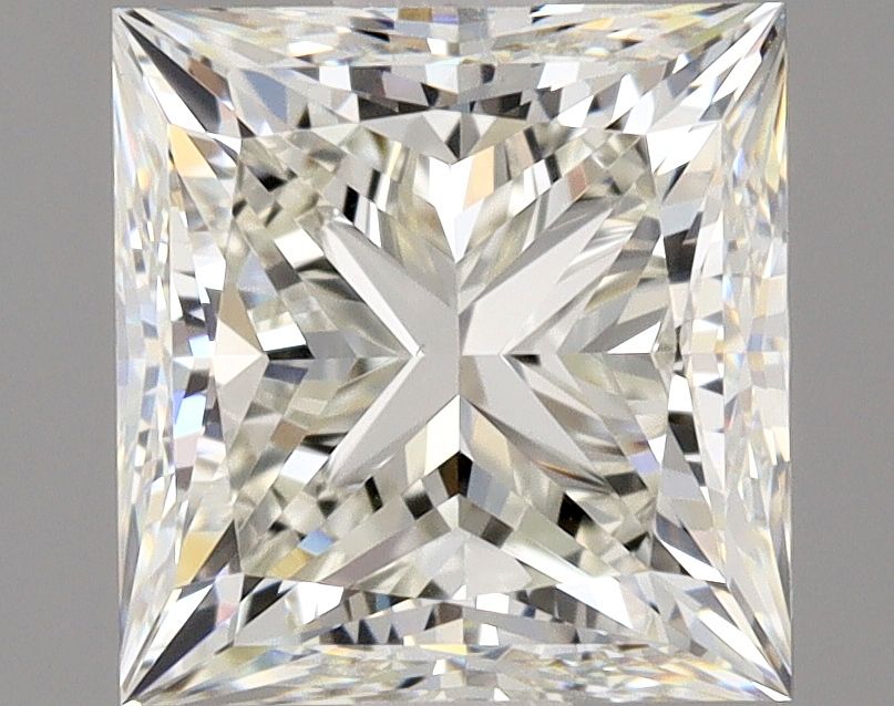 Diamante Naturale Taglio Princess 1.3ct VG/EX J VVS2 - GIA - 5.83x5.61x4.31mm