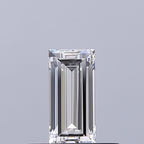 Diamante Naturale Taglio Baguette 0.34ct EX/EX D IF - GIA - 5.78x2.8x1.93mm