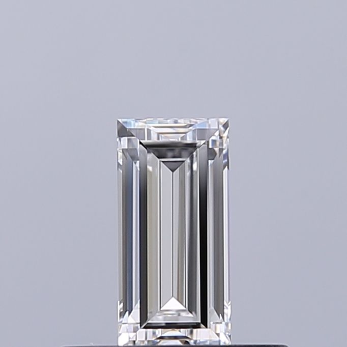 Diamante Naturale Taglio Baguette 0.34ct EX/EX D IF - GIA - 5.78x2.8x1.93mm
