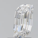 Diamante Naturale Taglio Particolare 0.55ct VG/EX D IF - GIA - 7.34x4.05x2.02mm