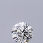 Diamante Naturale Taglio Brillante 0.19ct 3EX E VS2 - GIA - 3.72x3.75x2.3mm