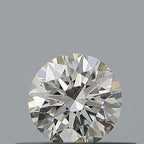 Diamante Naturale Taglio Brillante 0.26ct 3EX I VVS2 - GIA - 4.08x4.1x2.52mm