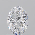 Diamante Naturale Taglio Ovale 1.01ct EX/EX D VVS2 - GIA - 7.64x5.55x3.66mm