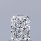 Diamante Naturale Taglio Radiant 0.37ct VG/EX D VVS2 - GIA - 5.01x3.61x2.42mm