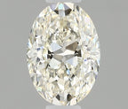Diamante Naturale Taglio Ovale 0.42ct EX/EX J VVS1 - IGI - 5.91x4.12x2.64mm