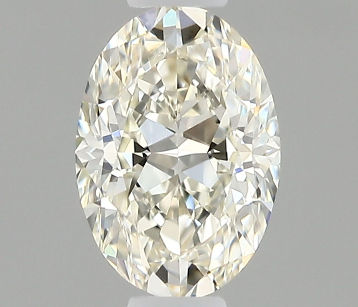 Diamante Naturale Taglio Ovale 0.42ct EX/EX J VVS1 - IGI - 5.91x4.12x2.64mm