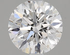 Diamante Naturale Taglio Brillante 0.5ct EX/VG/EX F VVS1 - GIA - 5.08x5.02x3.2mm