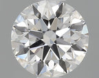 Diamante Naturale Taglio Brillante 0.72ct 3EX F VS1 - GIA - 5.65x5.69x3.56mm