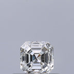 Diamante Naturale Taglio Asscher 0.35ct EX/EX F VVS2 - GIA - 3.94x3.92x2.61mm