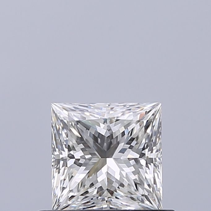 Diamante Naturale Taglio Princess 0.57ct EX/EX H VVS1 - GIA - 4.53x4.51x3.33mm