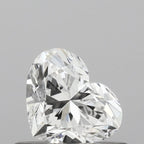 Diamante Naturale Taglio Cuore 0.5ct VG/EX D VS1 - IGI - 4.41x5.4x3.32mm