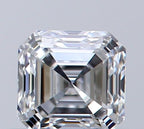 Diamante Taglio Smeraldo Quadrato 0.32ct EX/EX E IF - GIA - 3.72x3.64x2.54mm