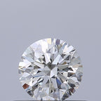 Diamante Taglio Brillante 0.5ct VG/EX/EX F VVS1 - GIA - 4.96x5.01x3.18mm