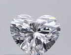 Diamante Naturale Taglio Cuore 0.3ct VG/EX D VS2 - GIA - 4.12x4.7x2.71mm