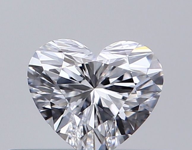 Diamante Naturale Taglio Cuore 0.3ct VG/EX D VS2 - GIA - 4.12x4.7x2.71mm