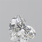 Diamante Naturale Taglio Cuore 1.06ct EX/EX G VVS1 - GIA - 6.13x7.21x4.01mm