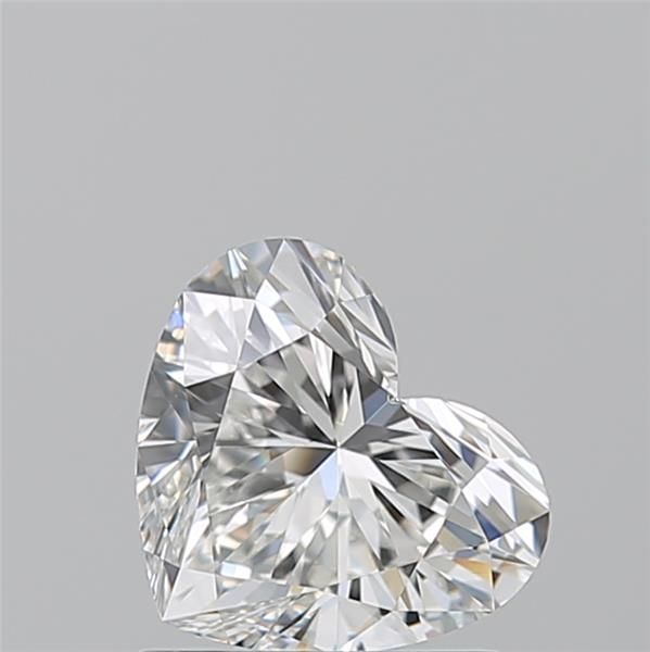 Diamante Naturale Taglio Cuore 1.06ct EX/EX G VVS1 - GIA - 6.13x7.21x4.01mm